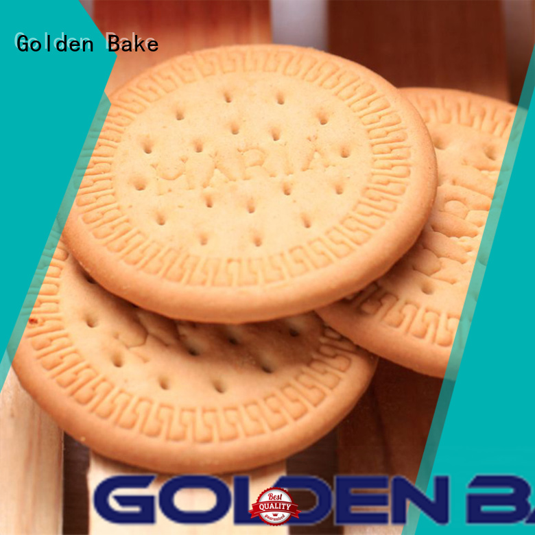 Golden Bake Professional Biscoito Fazendo Máquina Fabricante Fabricante de Produção Marie Biscuit