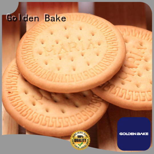Golden Bake professional cookie factory machine manufacturer for marie biscuit making