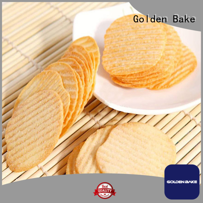 Golden Bake best automatic biscuit making plant supplier for w-shape potato biscuit making