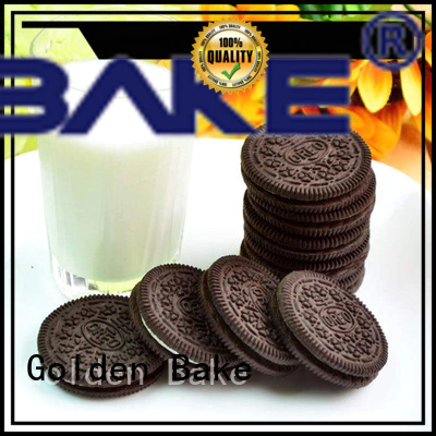 Golden Bake cookie making machine manufacturers company for chocolate-flavored sandwich biscuit making