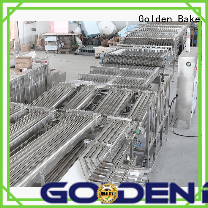 Golden Bake best automatic cookie machine factory for biscuit post baking