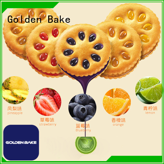 Golden Bake top quality sandwich cookie machine solution for sanwich biscuit making