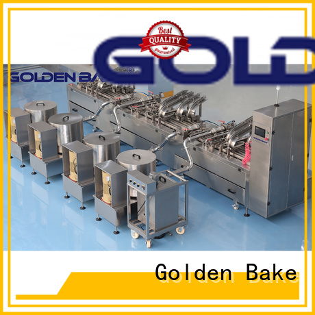 Golden Bake Professional Biscuit مصنع آلة مصنع للبسكويت كريم ملء