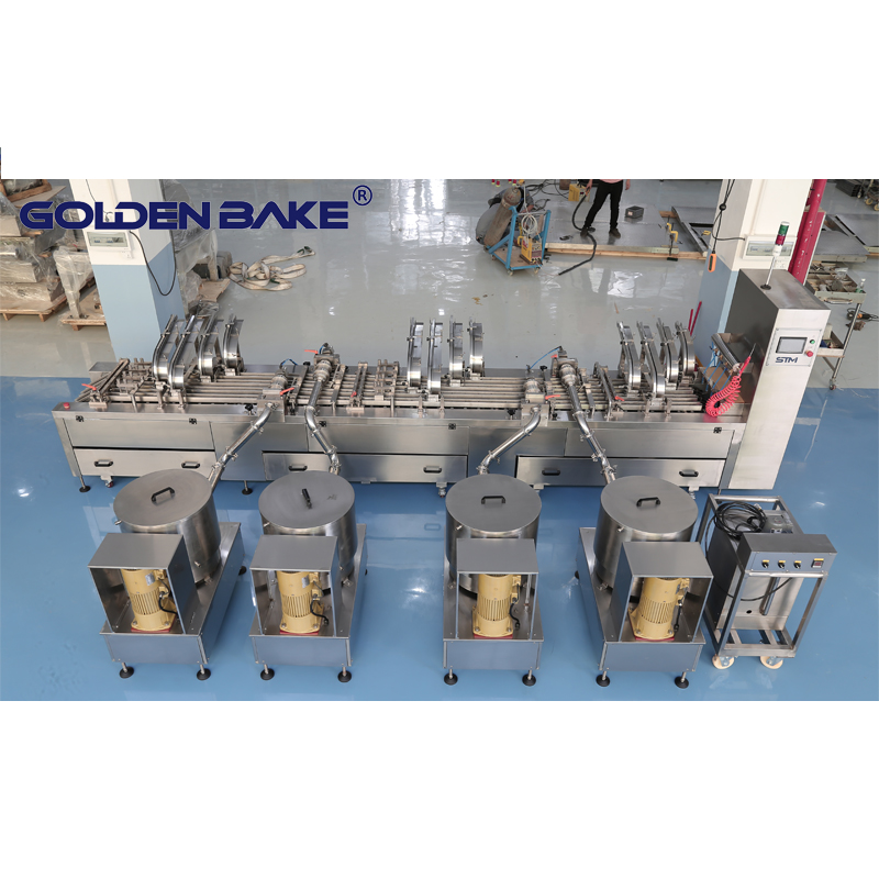 Golden Bake sandwich biscuit machine factory-1