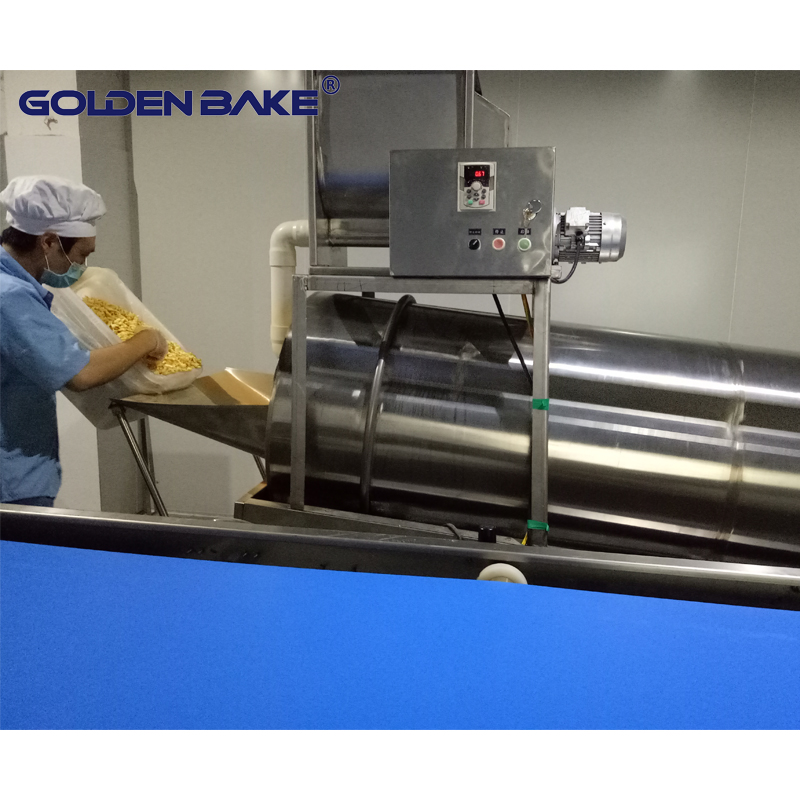 Golden Bake powder machine mixer supplier for potato hard biscuit-2