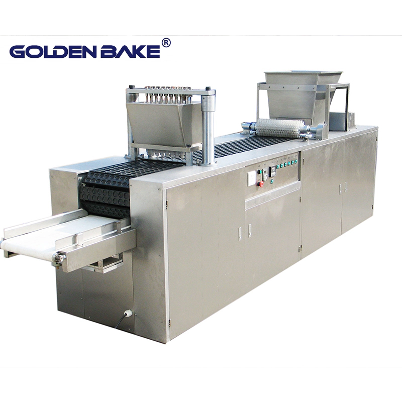 Center filling machine for hello/hollow panda biscuit