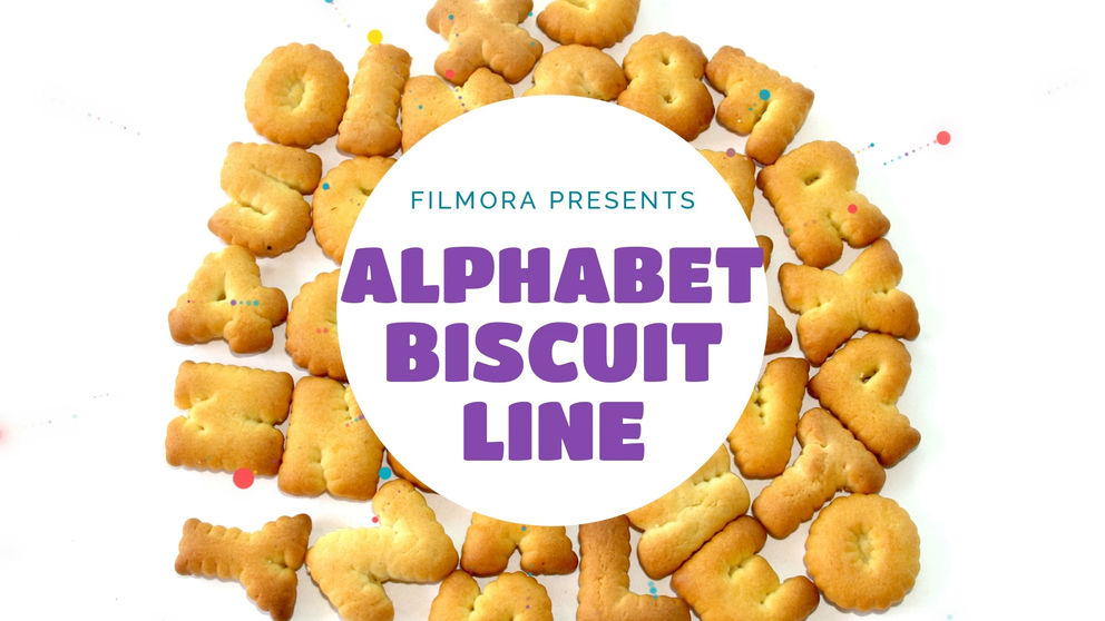 Linha de produção de biscoito alfabeto