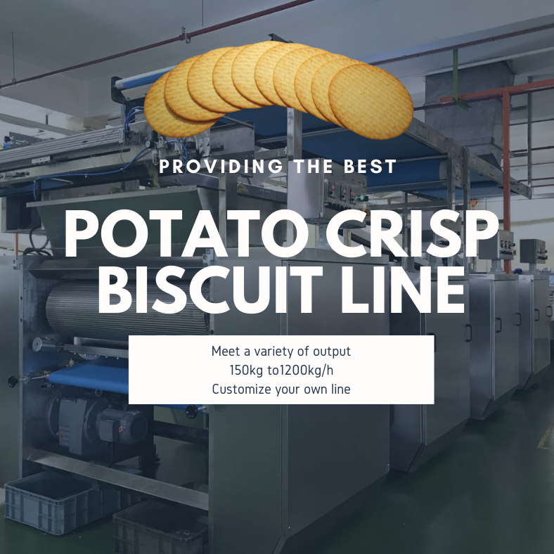 Potato Crisp Biscuit Production Line