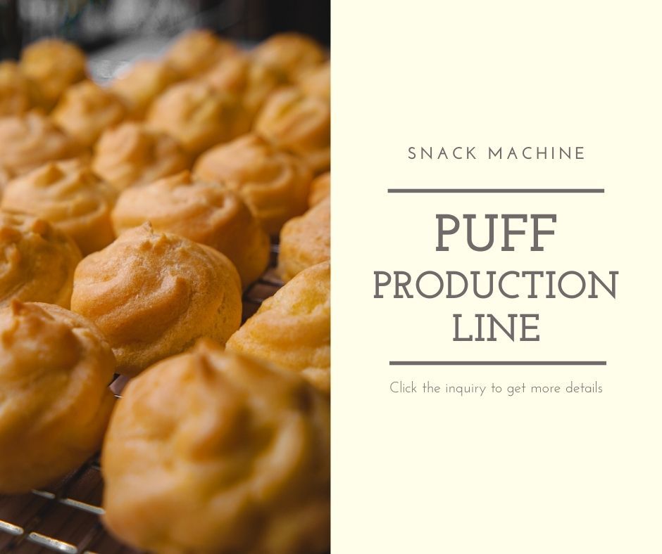 Cream Puff (Soes) Production Line - Snack Making Machine