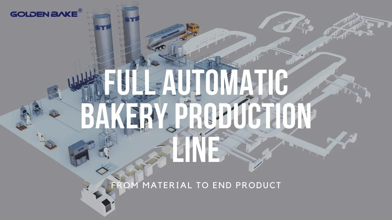 Golden Bake Full Automatic Bakery Production Line