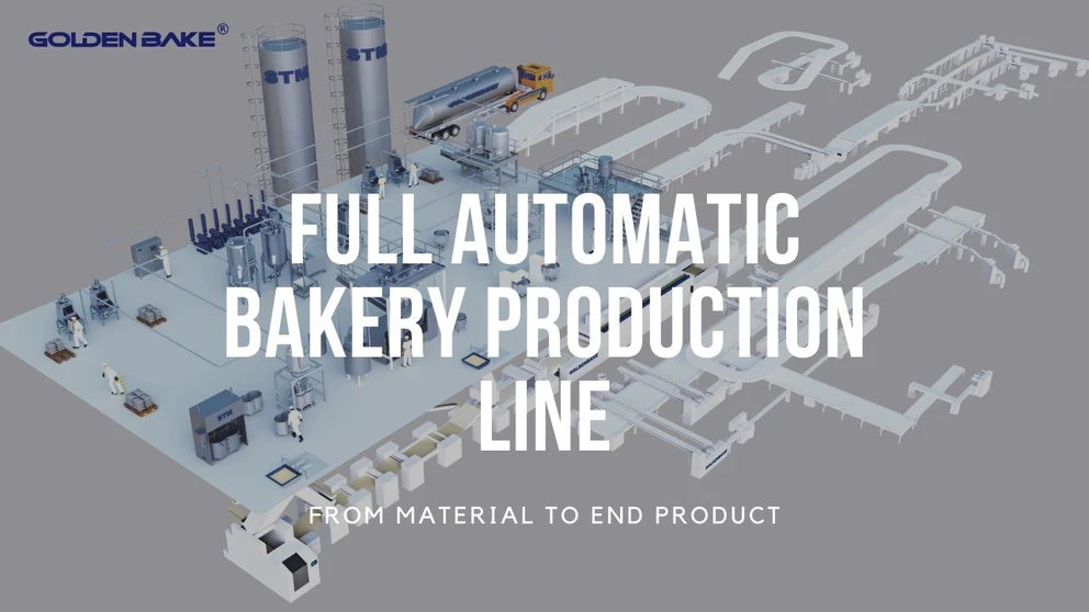Golden Bake Full Automatic Bakery Production Line