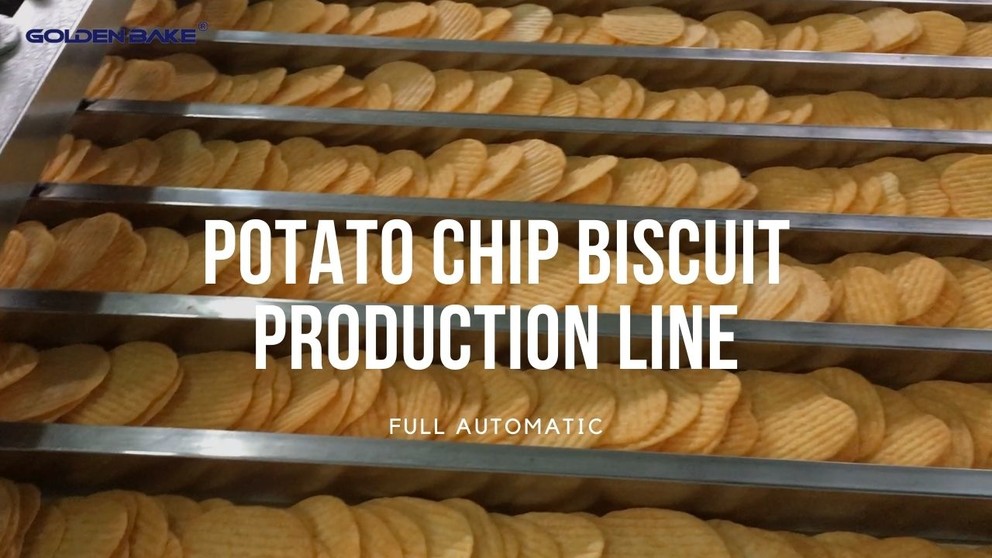 Wave Potato Chip Biscuit Machine Snack Production Line