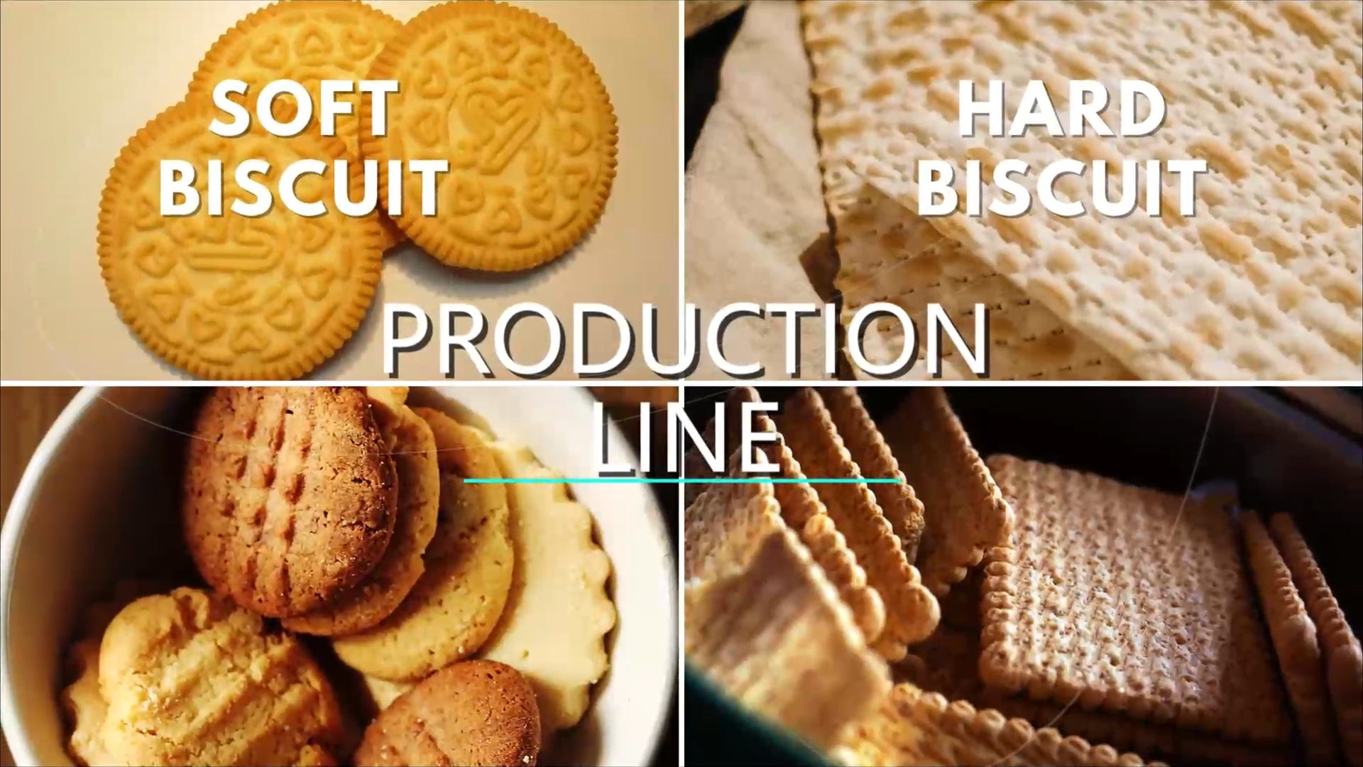 Ligne de production automatique de biscuits Golden Bake Machine de boulangerie