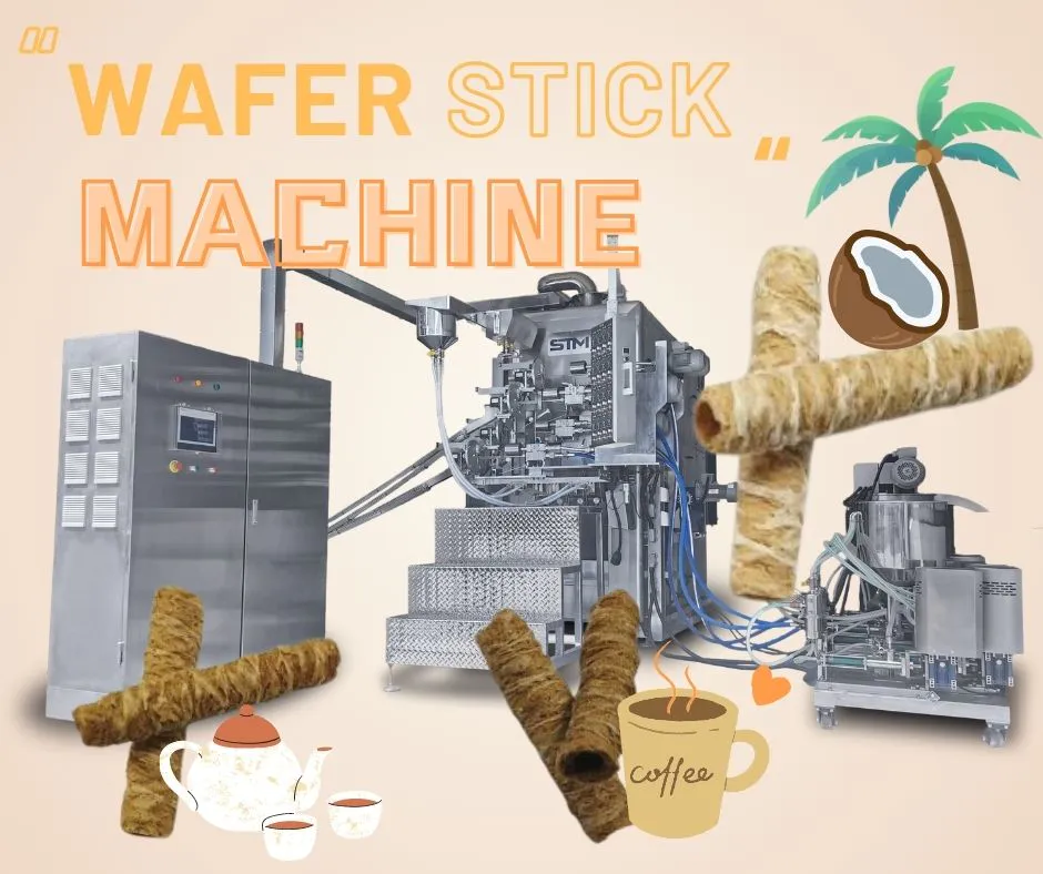 Coconut Wafer Stick Machine