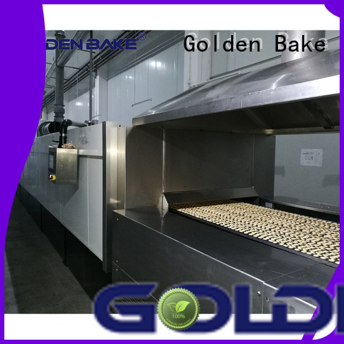 Golden Bake industrial cookie oven company for baking the biscuit