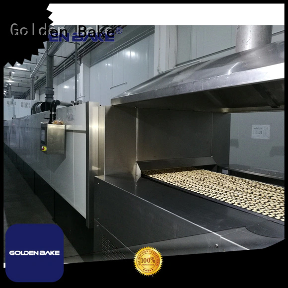 Golden Bake excellent industrial cookie oven manufacturer for baking the biscuit