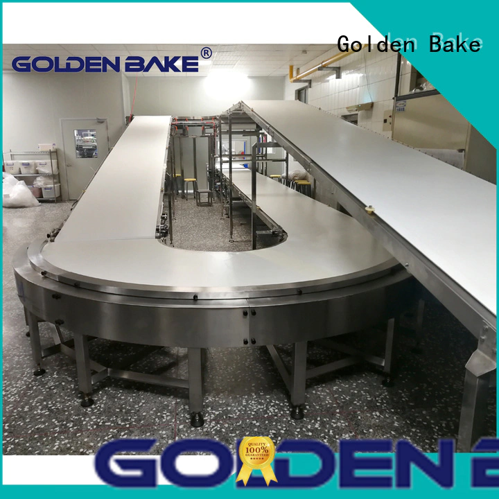 Golden Bake biscuit making equipment company for normal cooling conveying