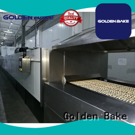 Golden Bake industrial biscuit oven company for baking the biscuit