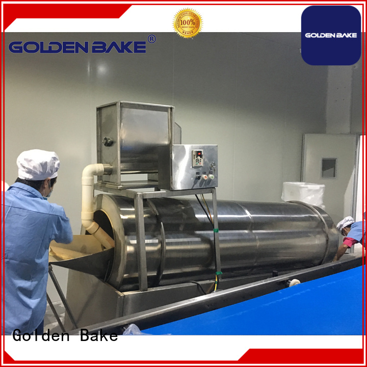 Fabricante de máquina de fábrica de biscoito de cozimento dourado para produção de biscoitos