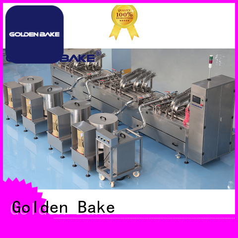 Golden Bake biscuit sandwich machine solution for biscuit production
