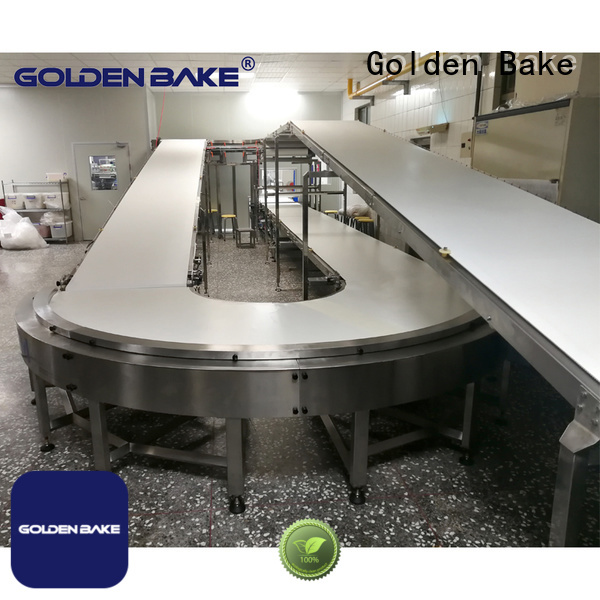Golden Bake durable biscuit cooling conveyor supplier for cooling biscuit
